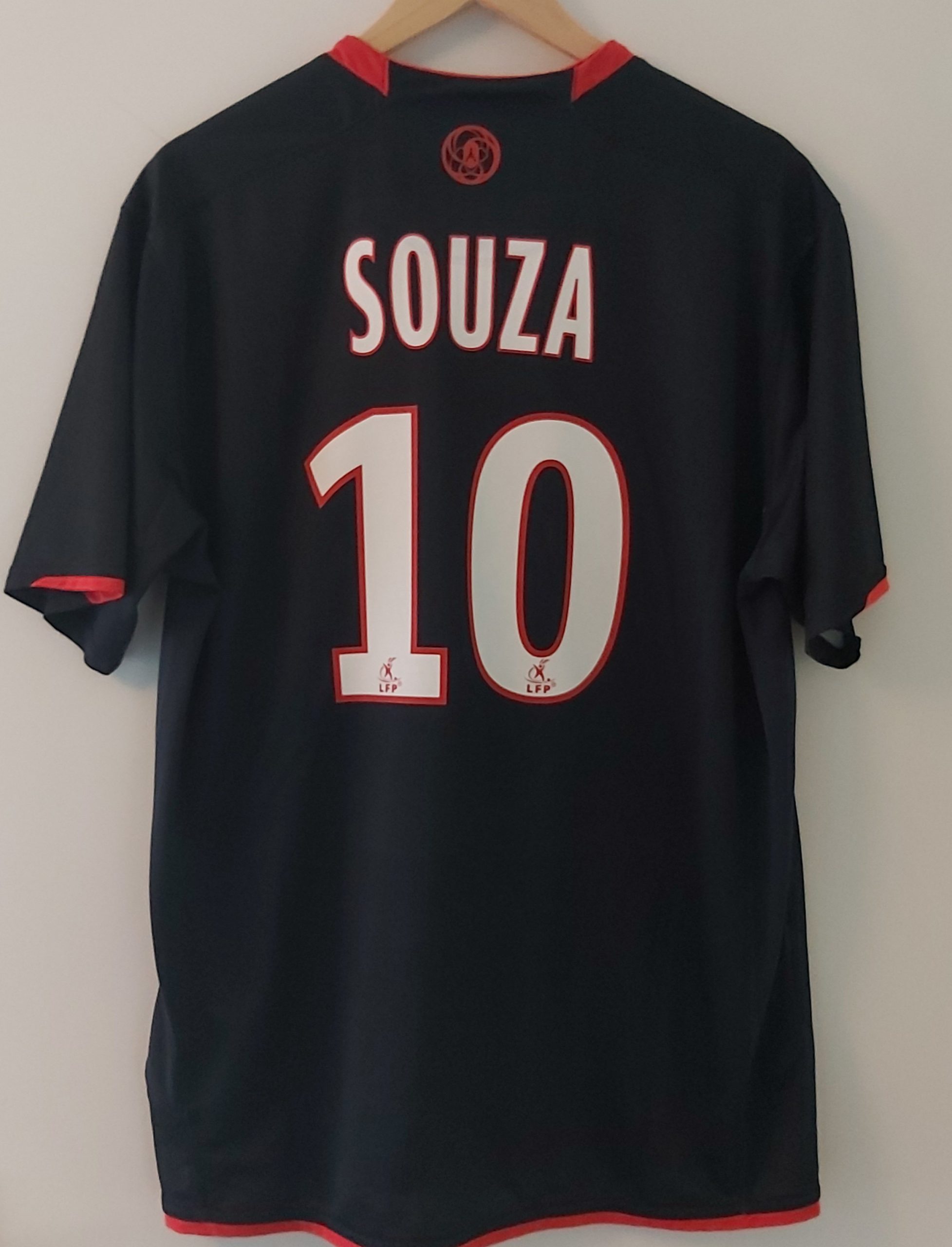 PSG 2007/2008 - SOUZA - YFS - Your Football Shirt