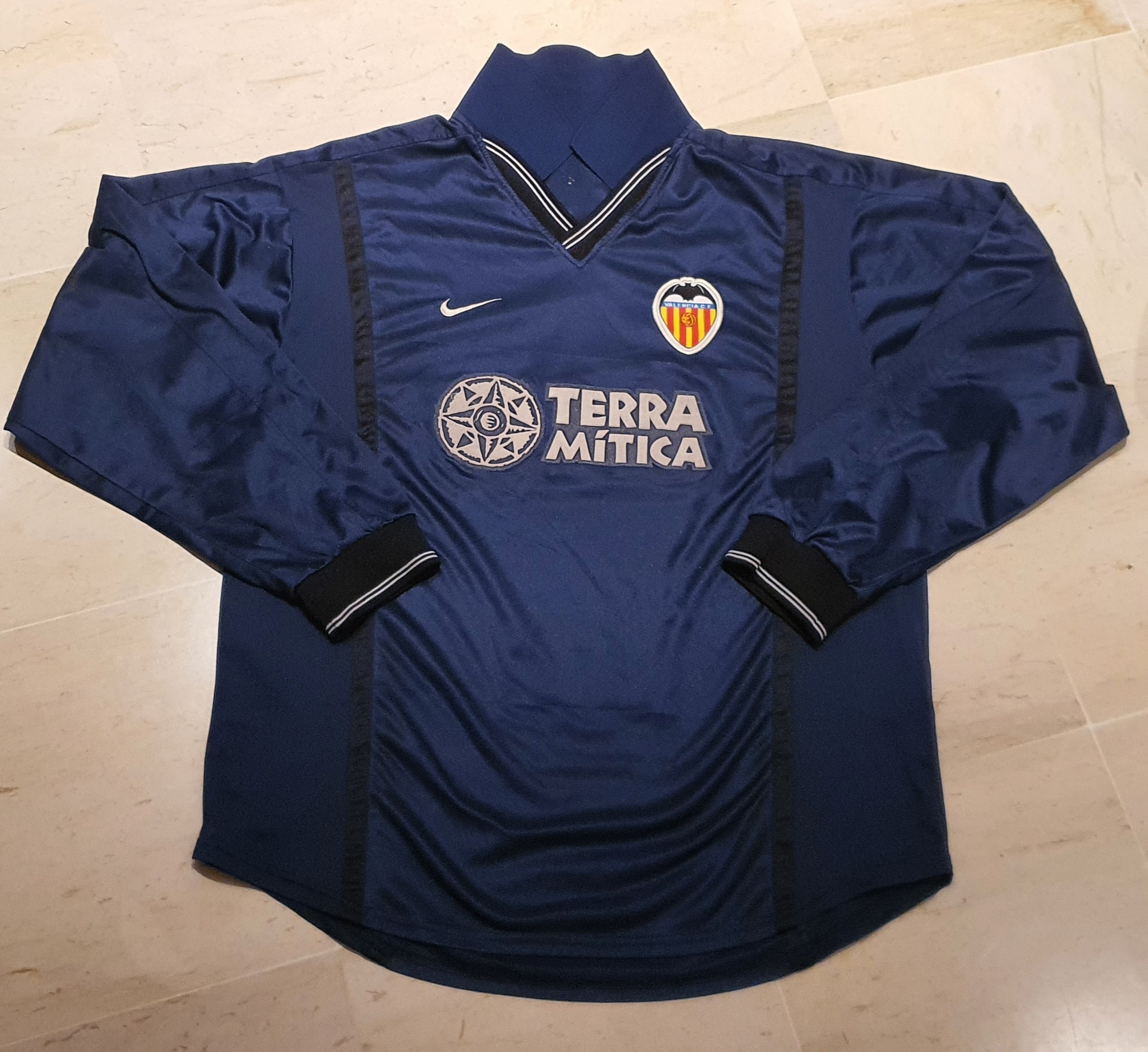 Camiseta Valencia CF 2000-2001 Local