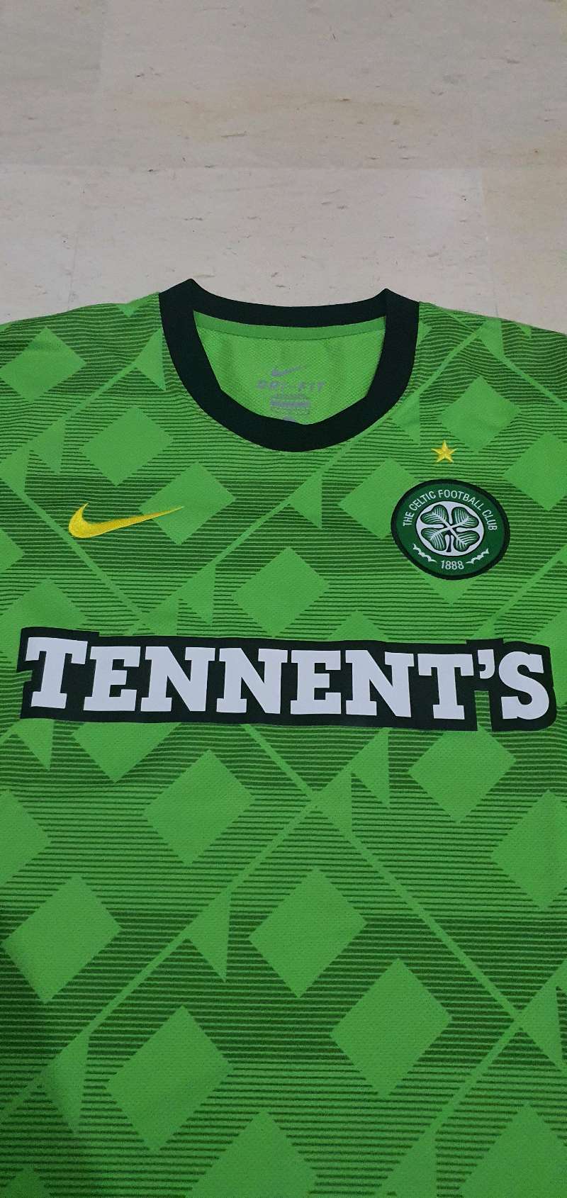 Celtic 2010/11 away shirt, in Springboig, Glasgow