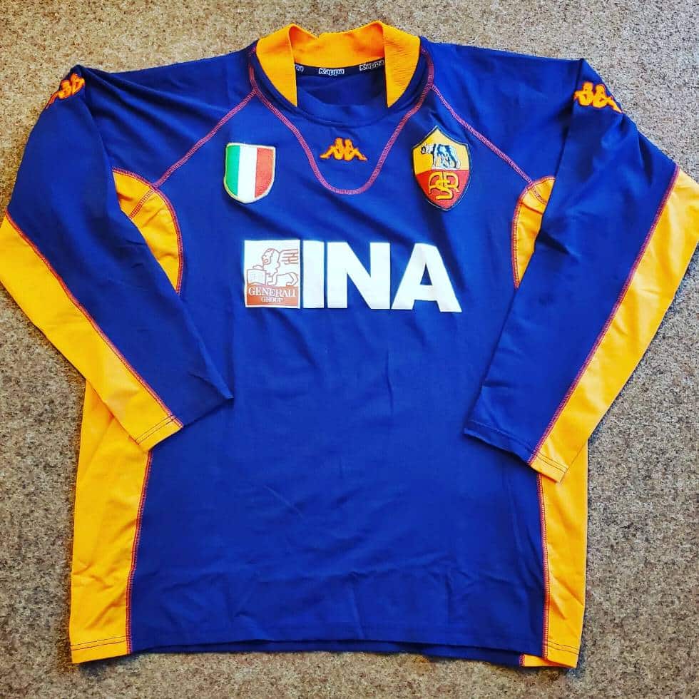 Rare Jersey Totti AS Roma Italia Vintage