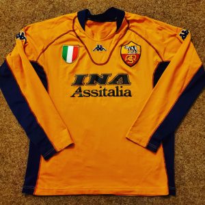 Jersey AS Roma 2001/02 Vintage Kappa