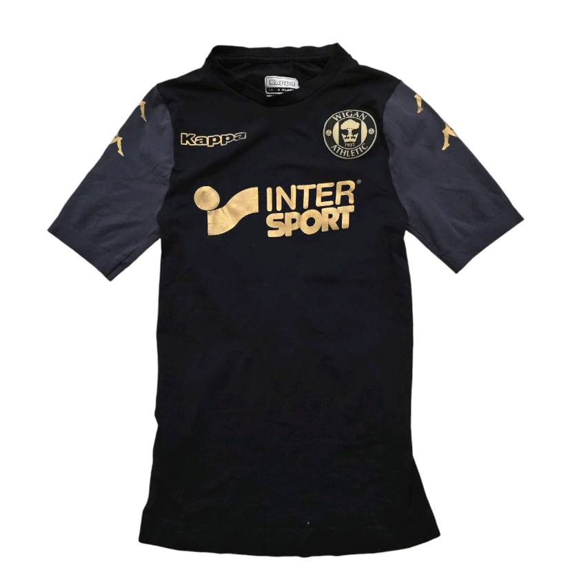 Match Worn Jersey Wigan Athletic 2017/18 Kappa Kombat Vintage