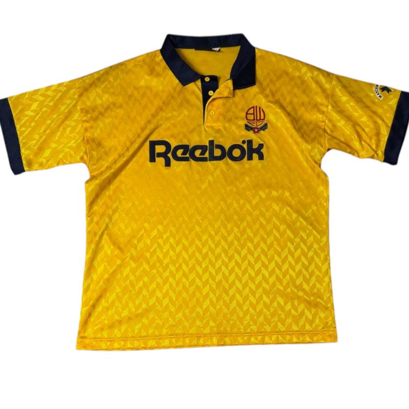 Rare Jersey Bolton Wanderers 1990/91 Third Vintage