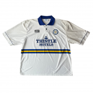 1993-95 Leeds United home football shirt Vintage Asics - XXL