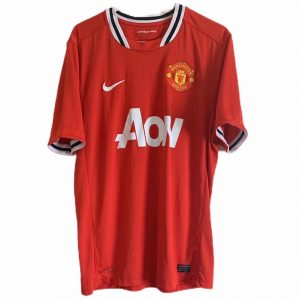 2011 12 Manchester United home Football Shirt Vintage Nike - L