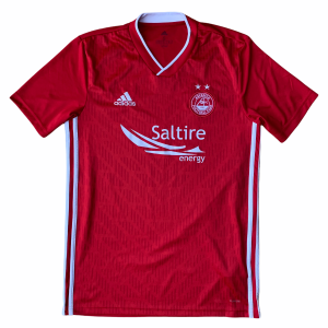 2017 18 ABERDEEN HOME FOOTBALL SHIRT - S