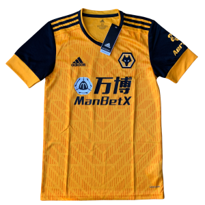 2020 21 Wolves Wolverhampton Wanderers home Football Shirt Classic Adidas - XS
