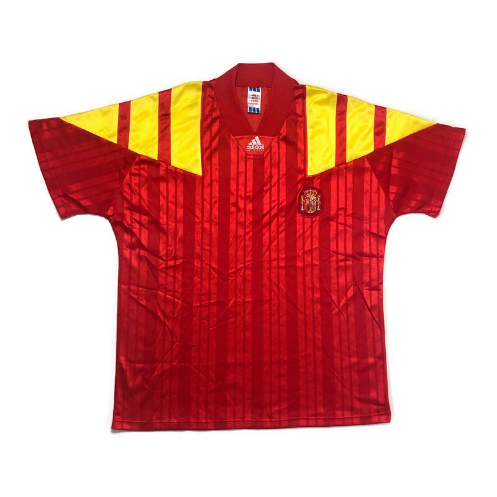 vintage Espagne 1992/94 Home Football Shirt