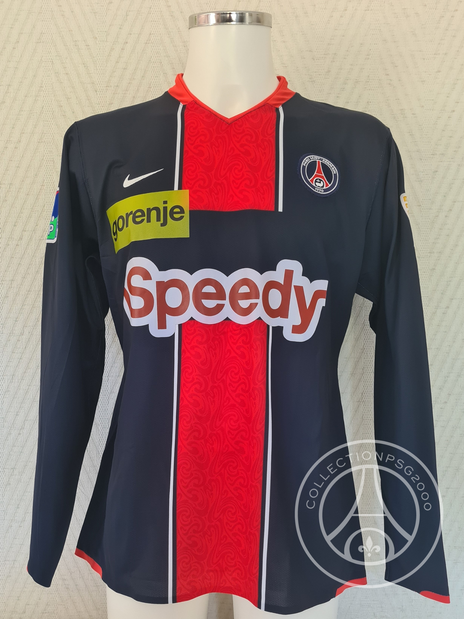 PSG MATCH WORN 2007/08 COUPE DE LA LIGUE CLEMENT
