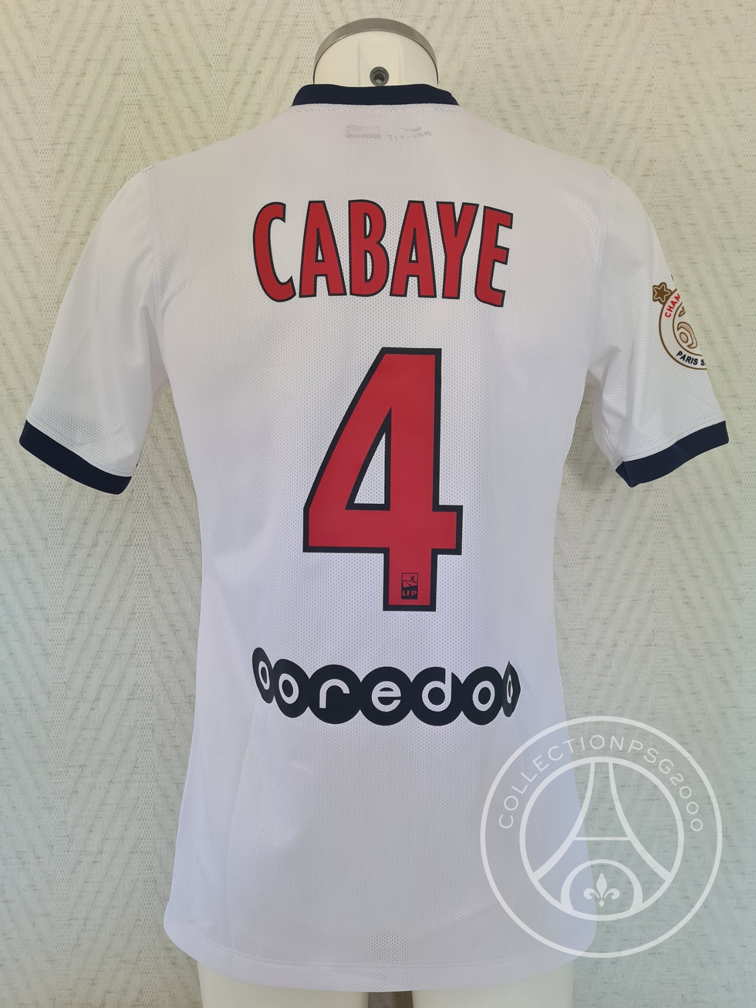 PSG MATCH WORN 2013/14 CABAYE L1