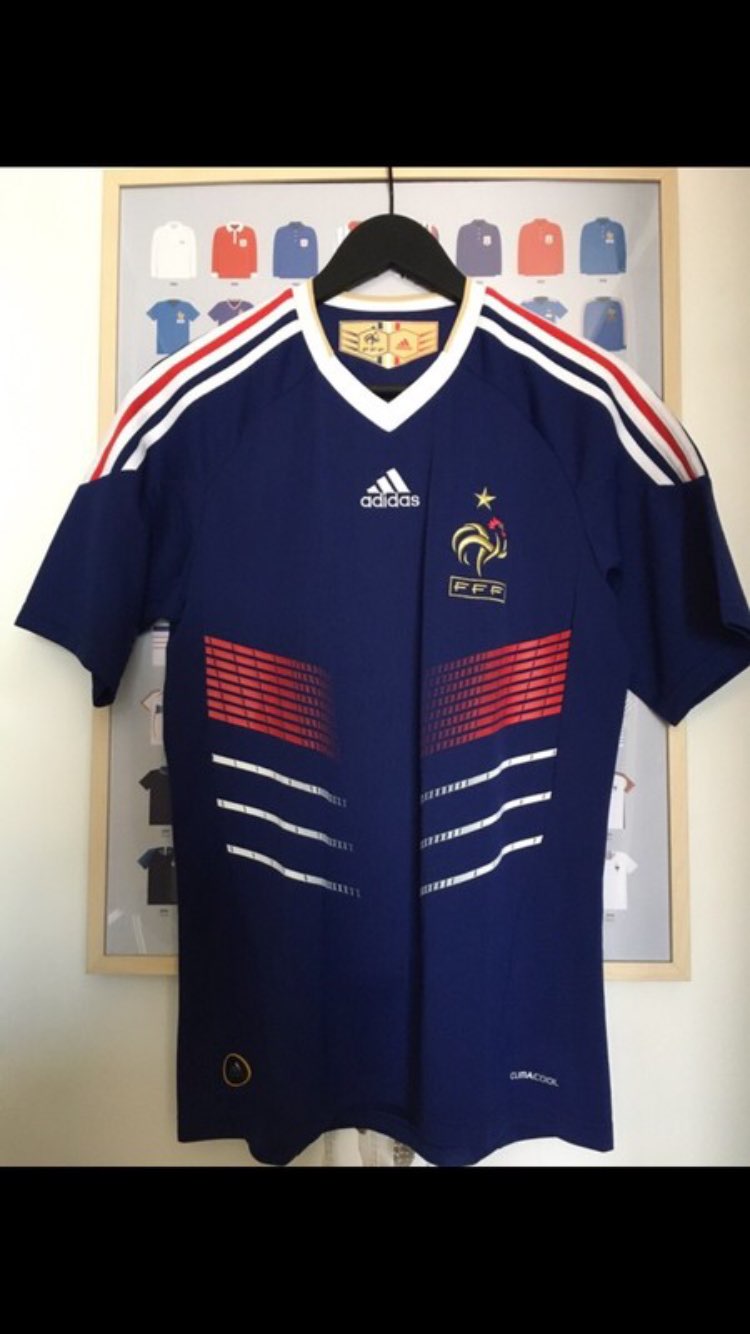 Maillot adidas France home cdm 2010 taille