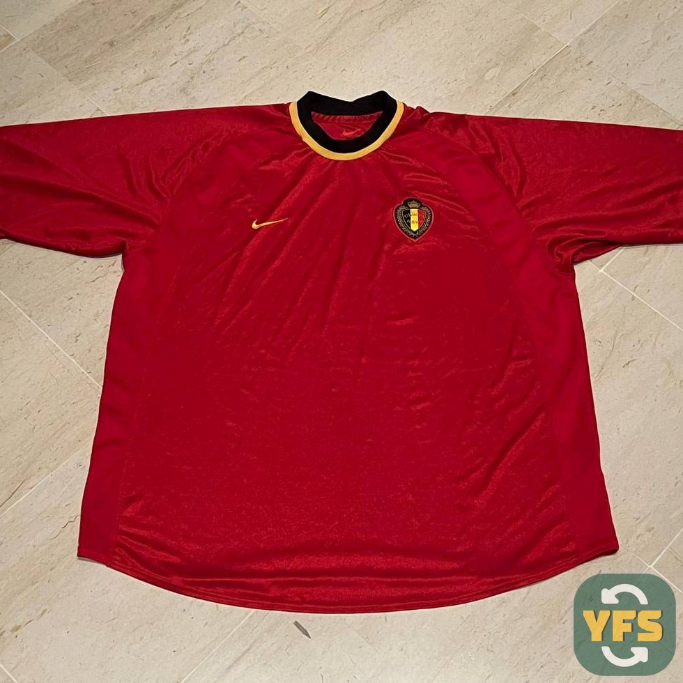 2000-02 Belgium Home Shirt Excellent condition