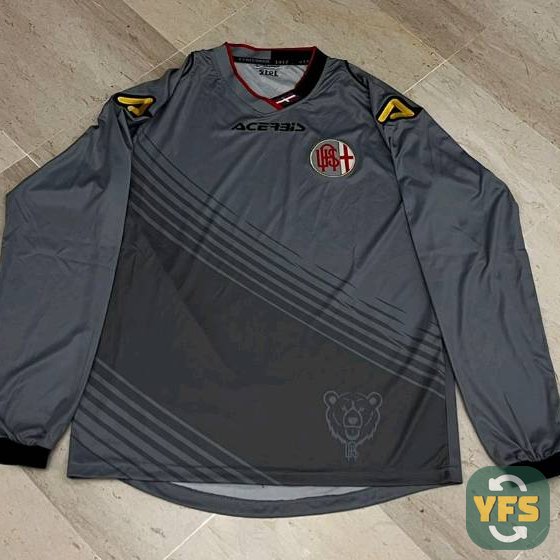 2014-15 US alessandria Calcio Longsleeves Player version shirt sponsorless