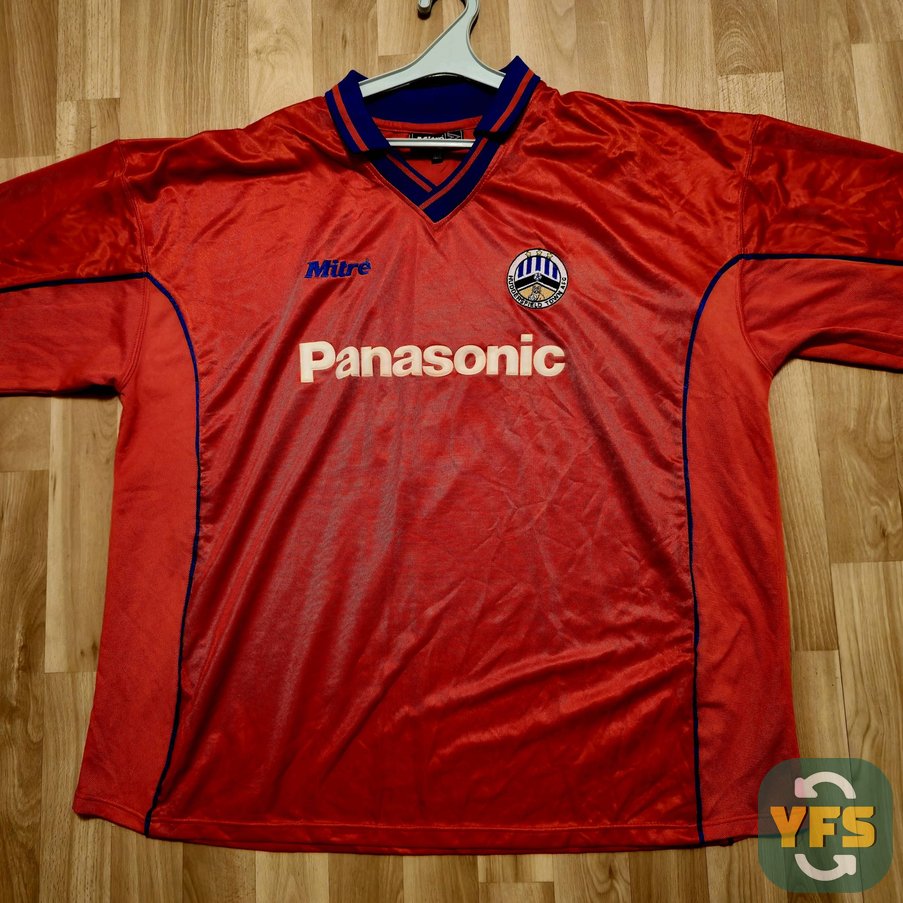 Jersey Dean Gorre Huddersfield Town FC 2000/01 Miltre vintage