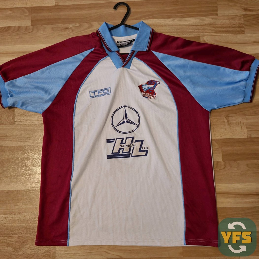 Jersey Scunthorpe United FC 2001 TFG Vintage