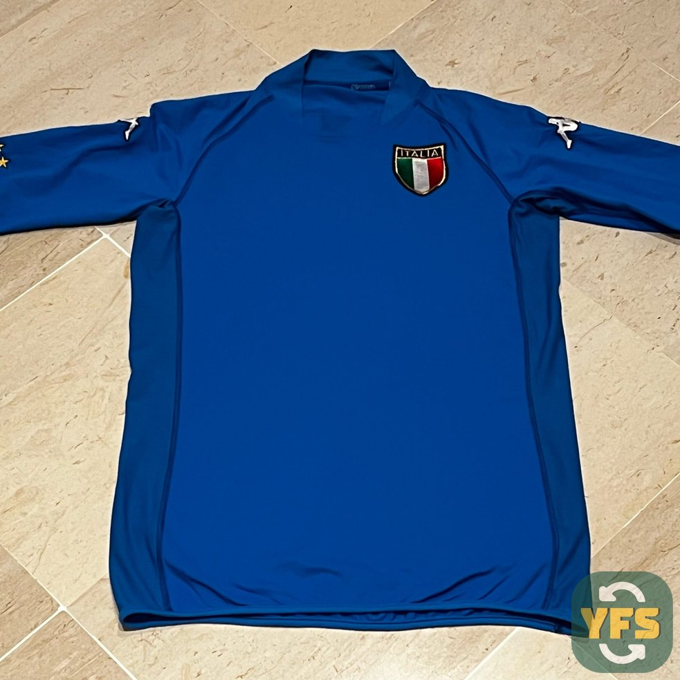 Italy 2002-2003 Home Store Version Kappa - YourFootballShirt - Photo 1