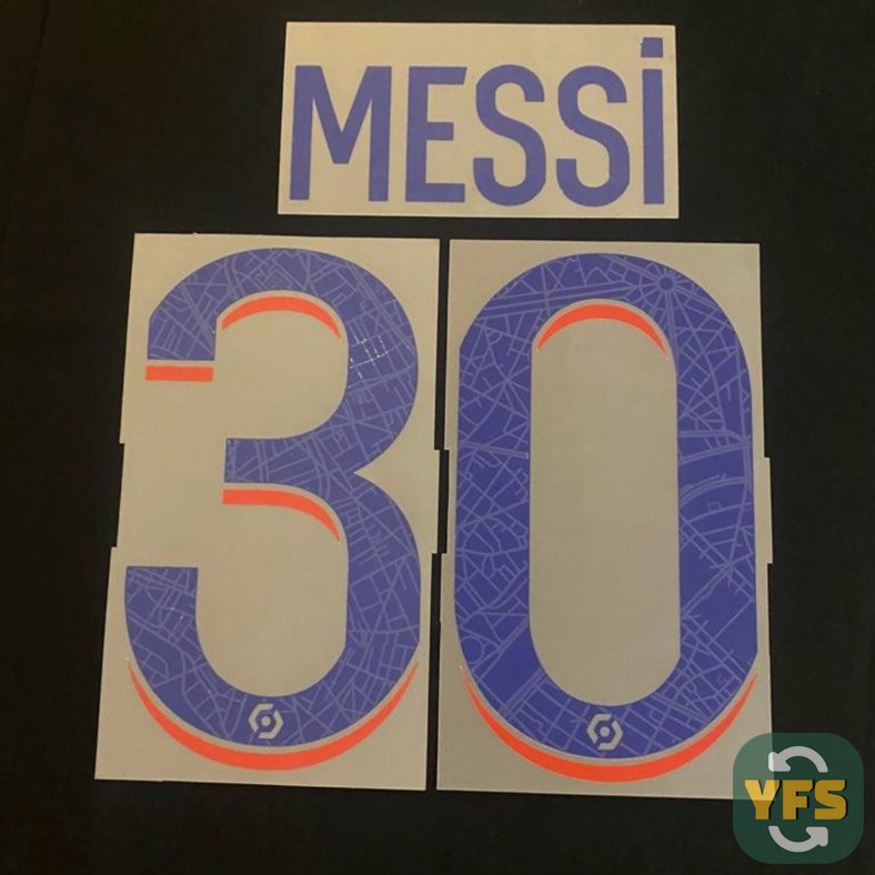 PSG THIRD 2022/2023 - BLANC/BLEU/ROUGE Messi