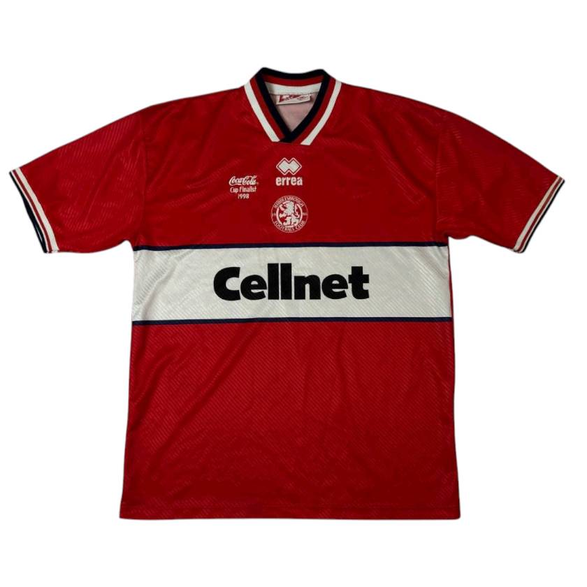 Jersey Middlesbrough FC 1997/98 Errea Vintage