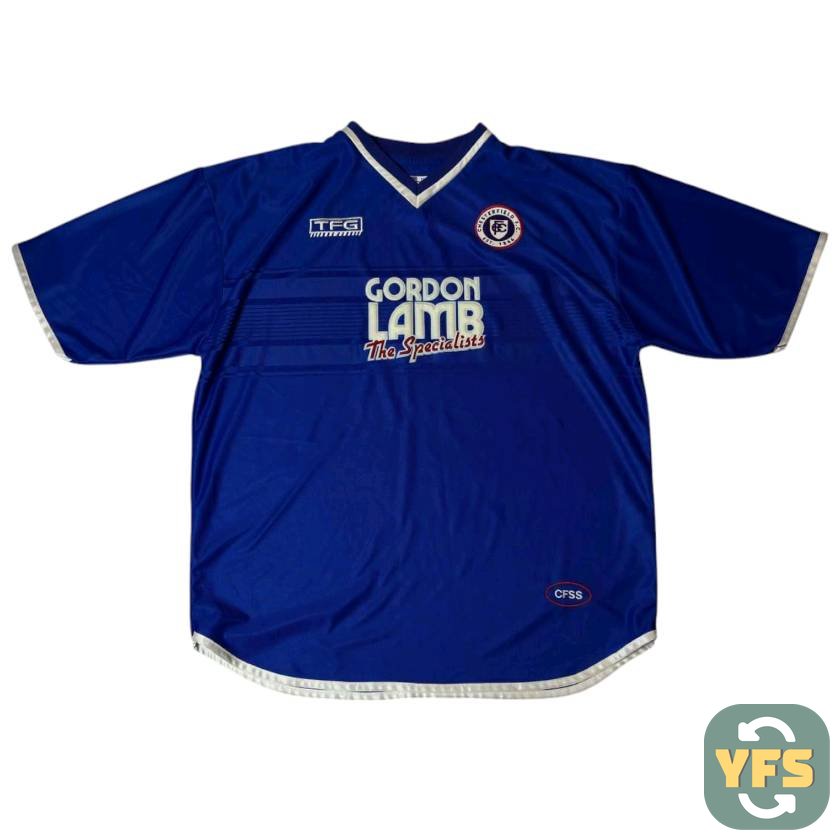 Jersey Chesterfield FC 2001/02 TFG Vintage