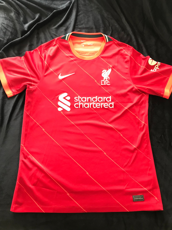 Liverpool 2021/22 Authentic Home Shirt - Large