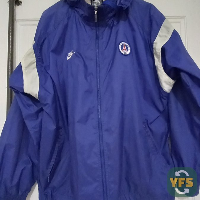 vintage Nike tracktop windbreaker Paris Saint Germain PSG 90'S