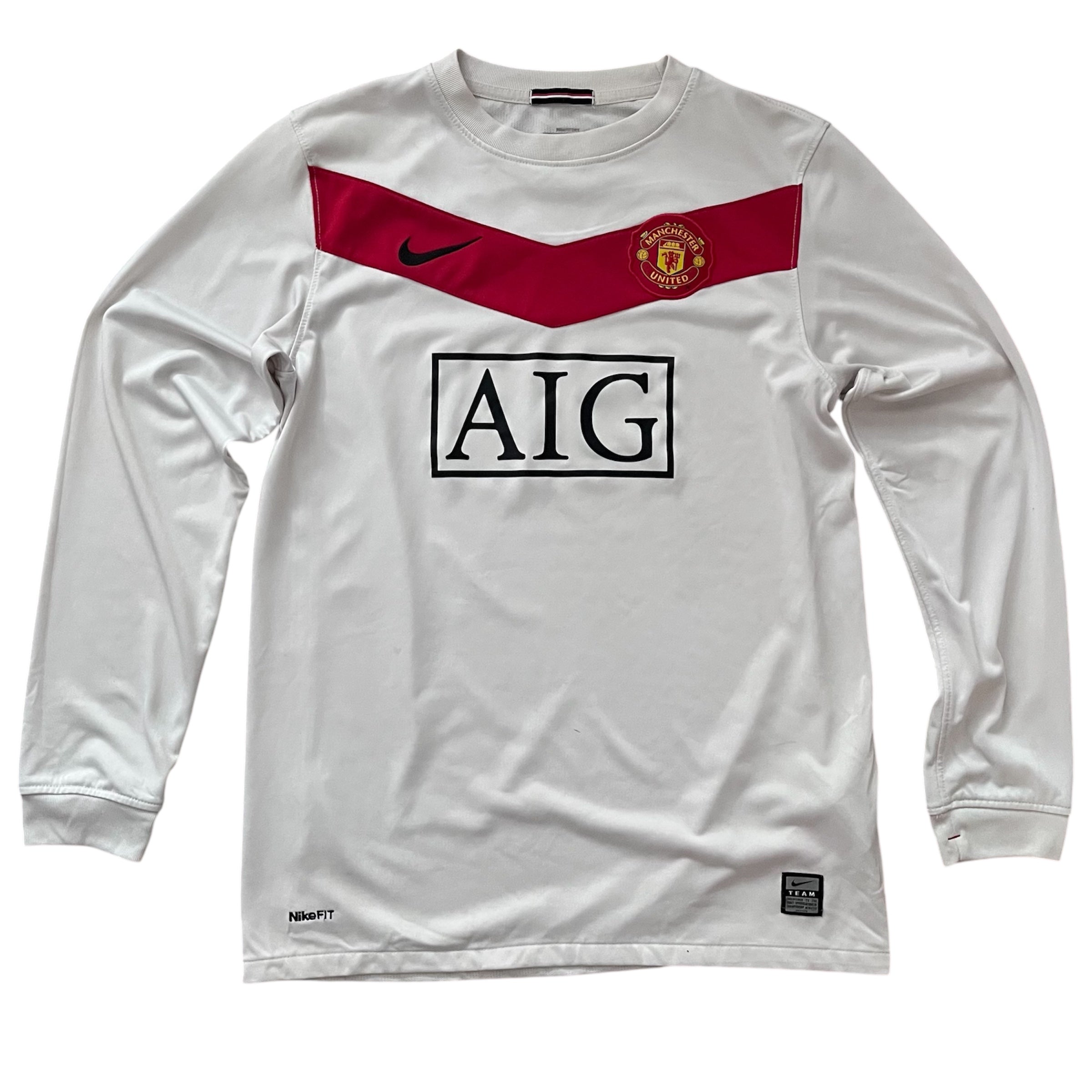 2009-10 Manchester United Goalkeeper Football shirt - L.Boys