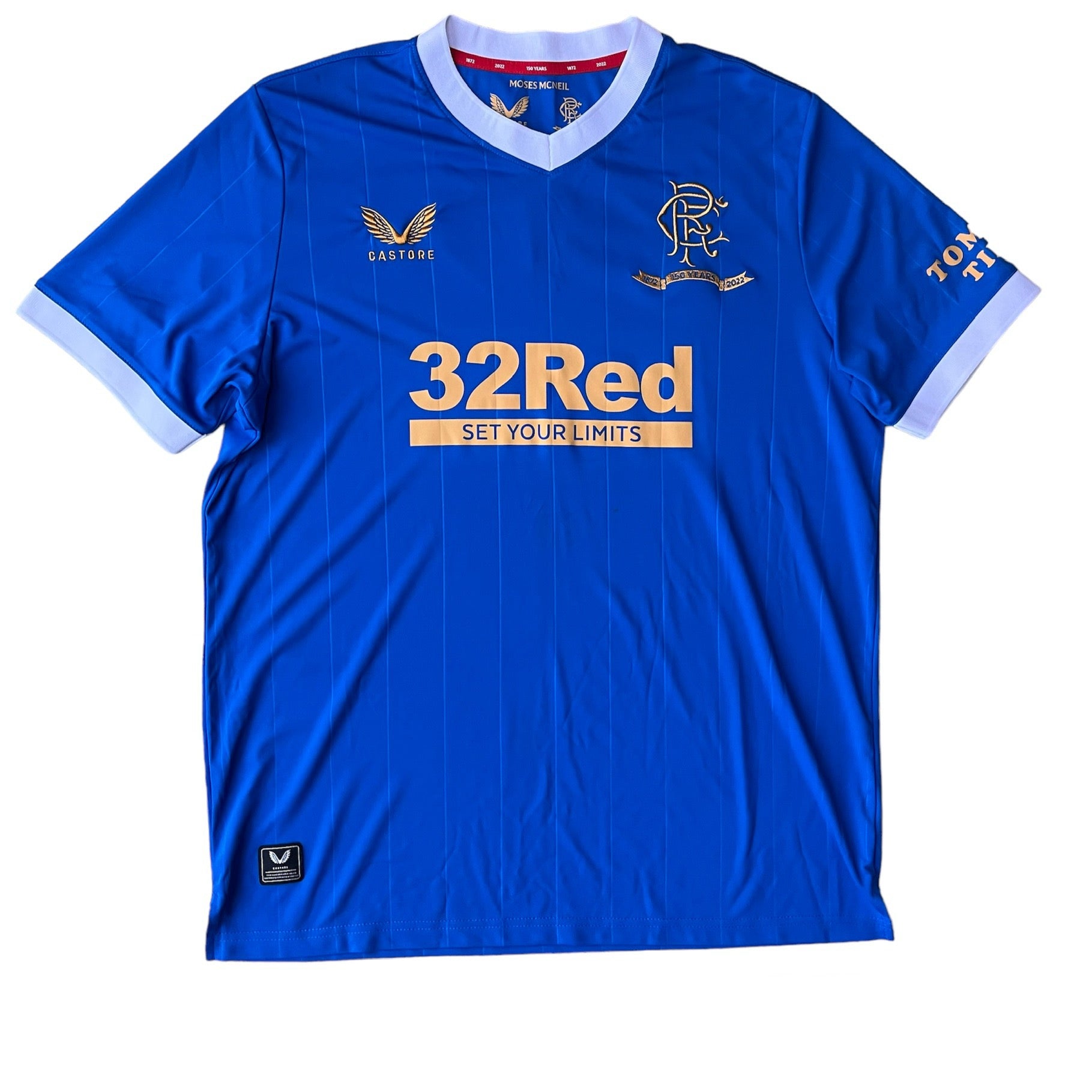 2020 21 Rangers home football shirt Castore - XL