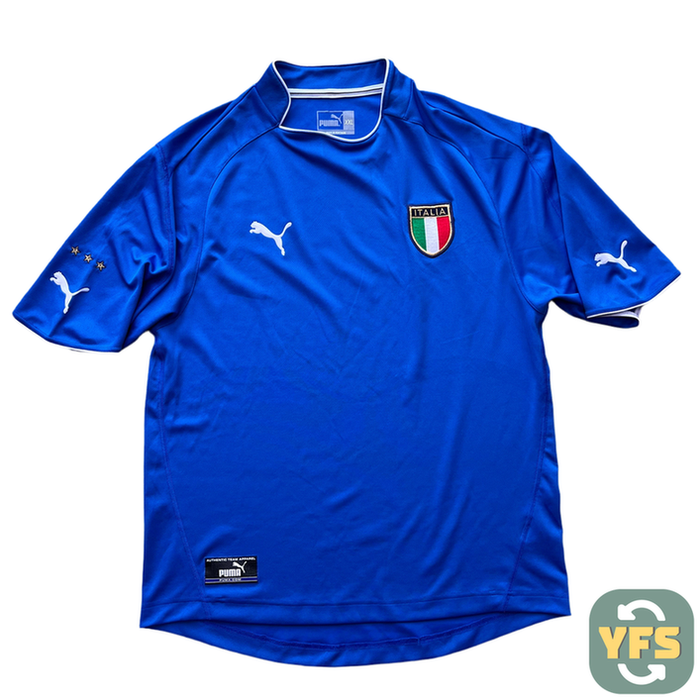 2003 04 Italy home football shirt Puma CLassic Vintage Adult - XXL