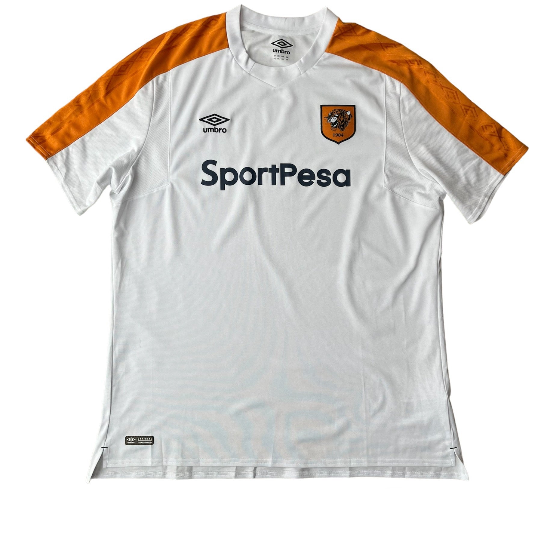 2017 18 Hull City away football shirt Umbro - XXL