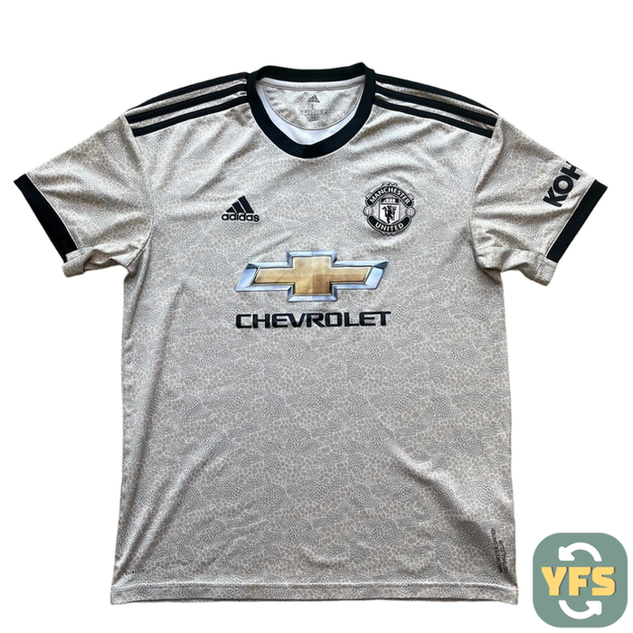 2019-20 Manchester United Away football shirt Adidas (excellent) - L