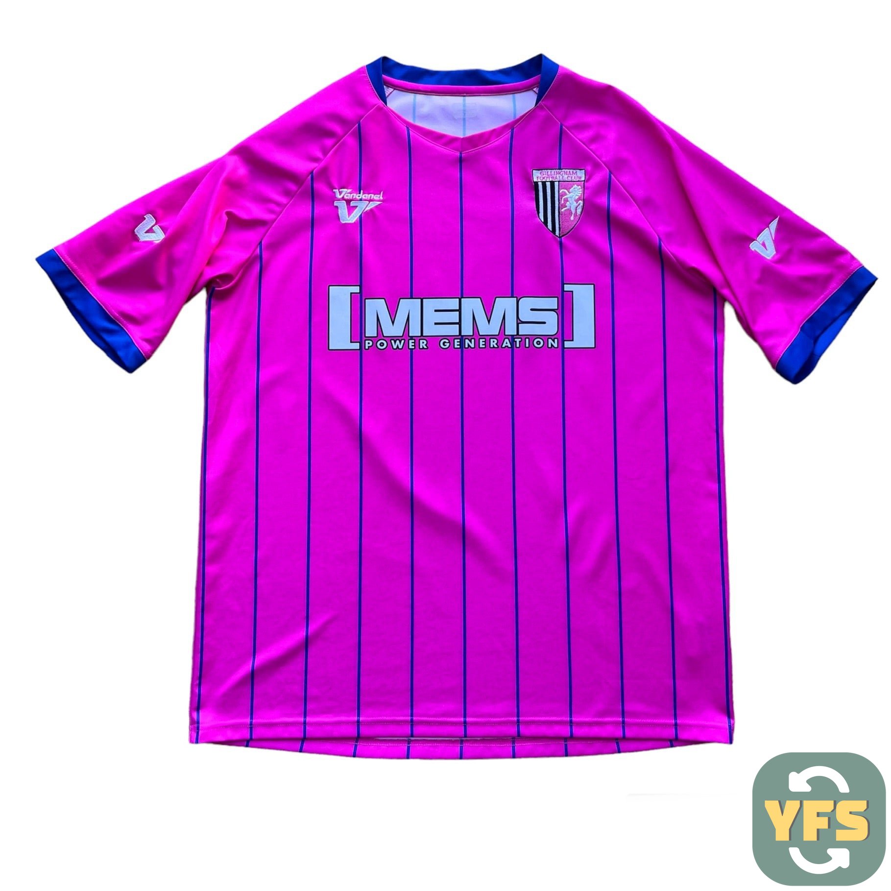 2013 14 Gillingham Third football shirt Pink Vandanel - XXL