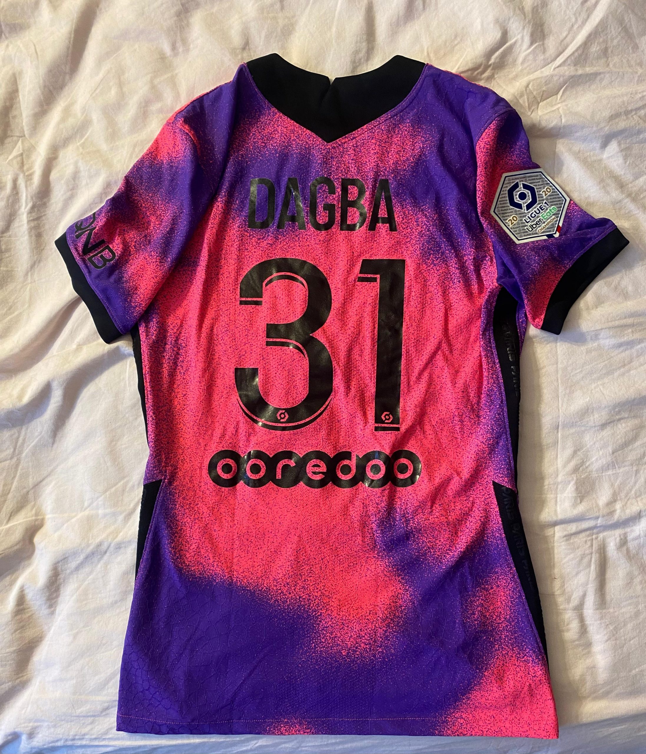 Maillot PSG fourth 2020 2021 Préparé Dagba