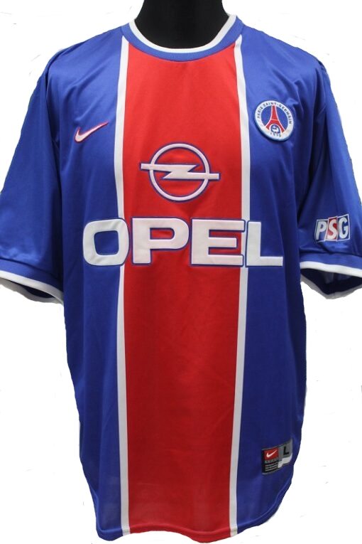 PSG football jersey 2000 2001 home YourfootballShirt