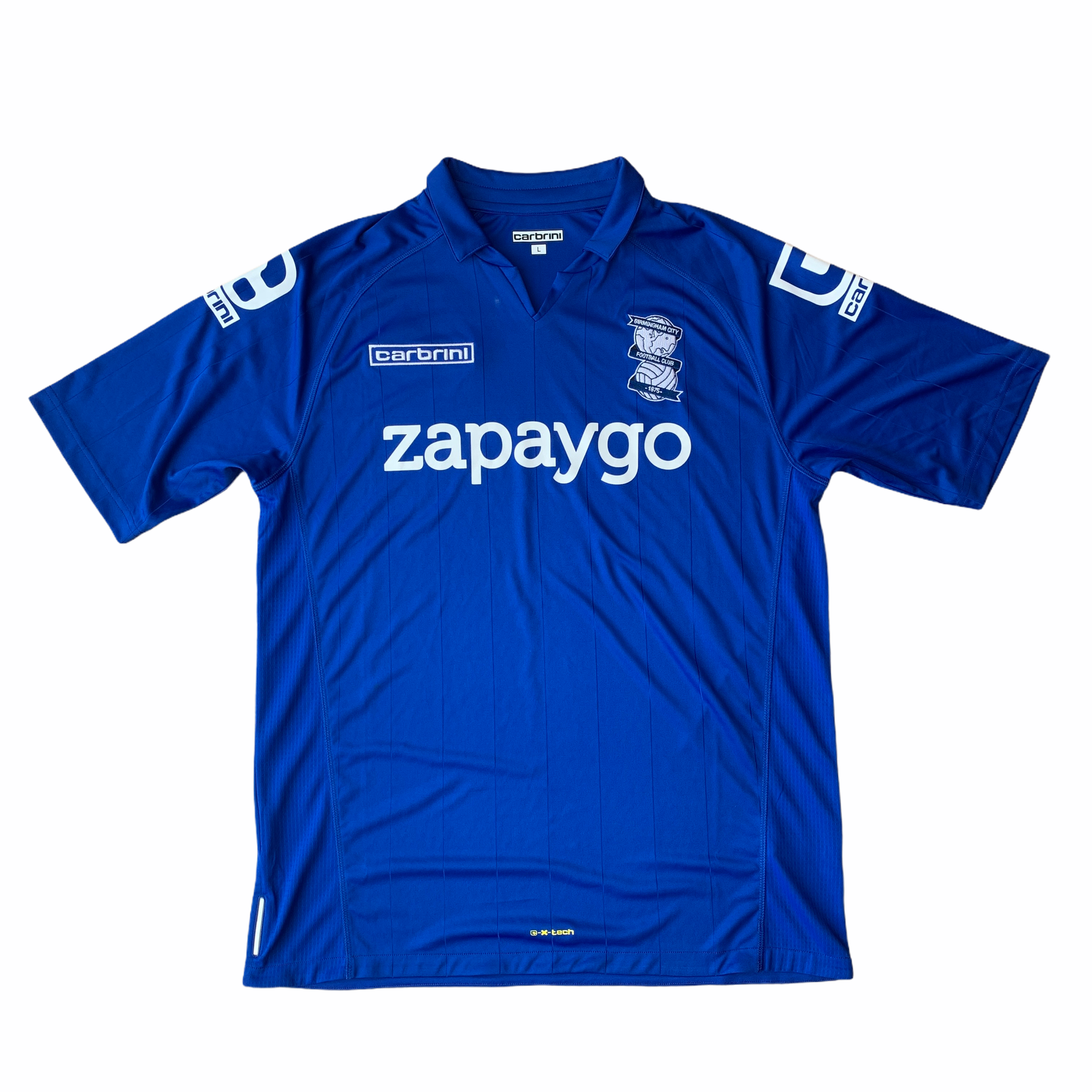 2014 15 BIRMINGHAM HOME FOOTBALL SHIRT - L