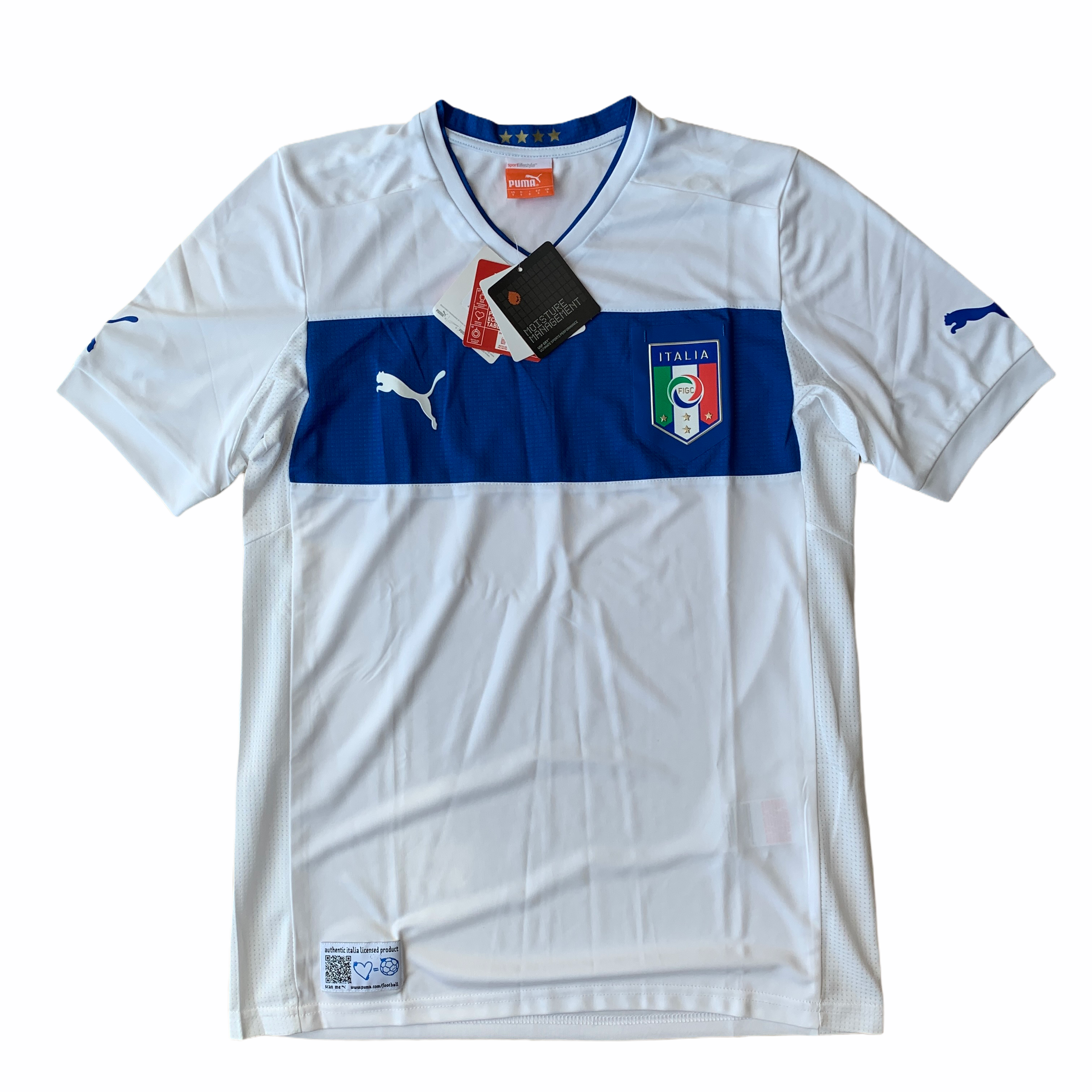 2012 13 ITALY AWAY FOOTBALL SHIRT *BNWT*