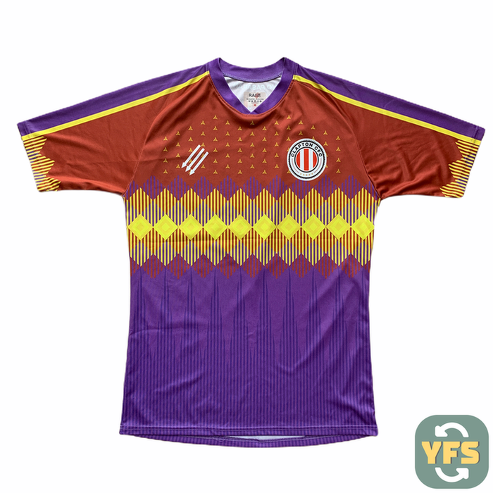 2018 19 CLAPTON COMMUNITY FC AWAY FOOTBALL SHIRT - 4XL