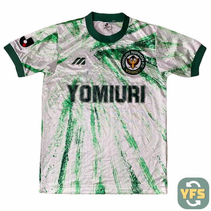 1993 95 VERDY KAWASAKI AWAY FOOTBALL SHIRT - S