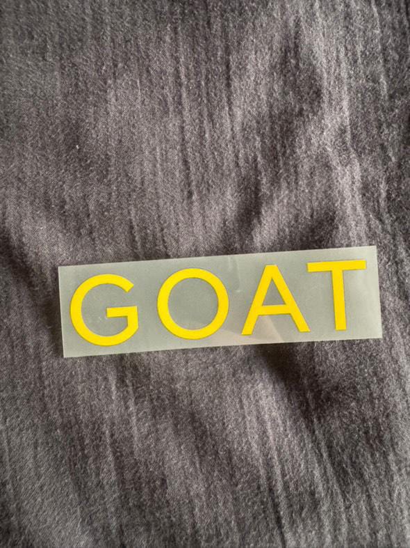 GOAT official patch PSG 2022 2023 fourth