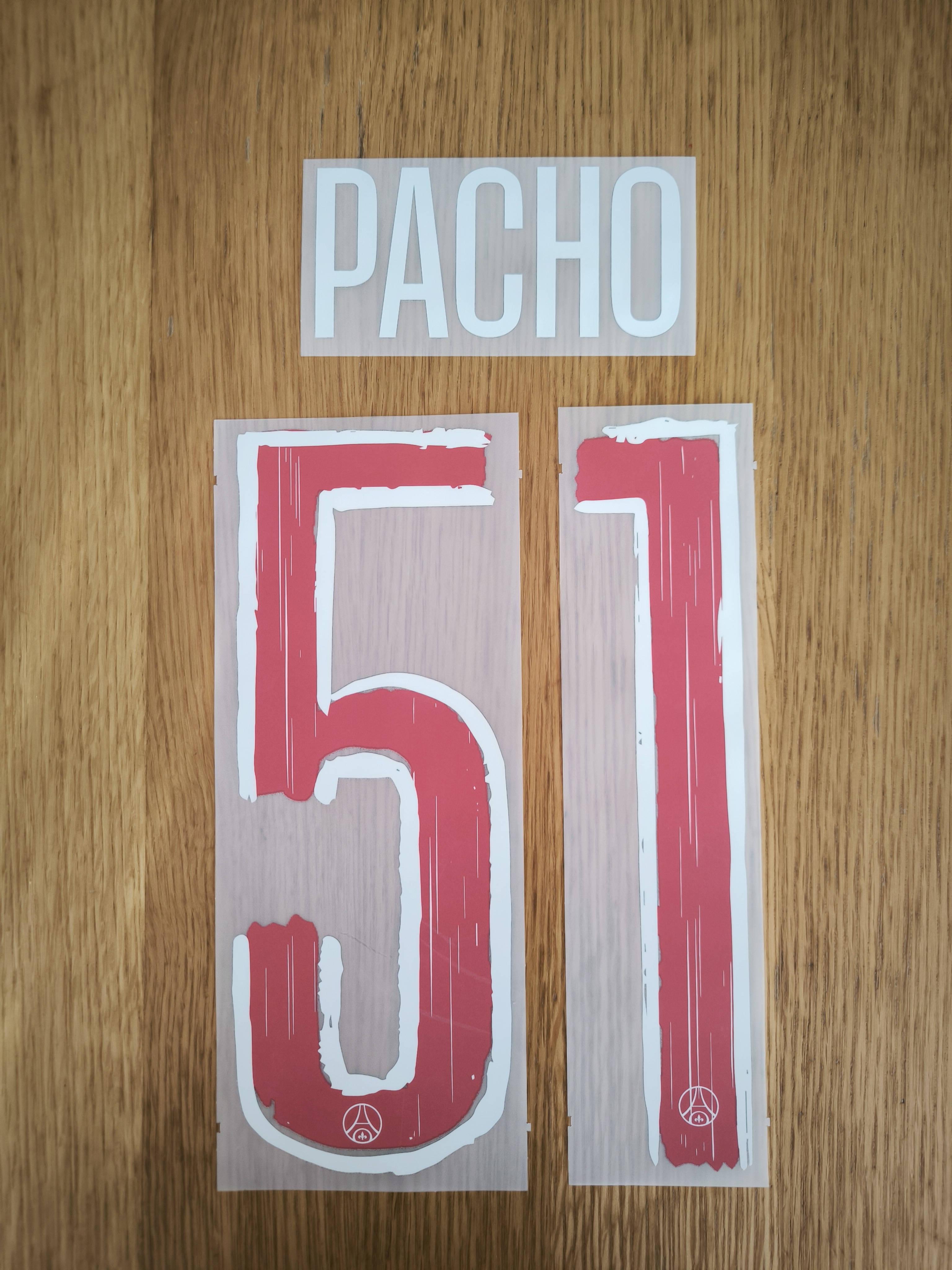 PSG 24/25 Offical nameset Home UCL final Pacho