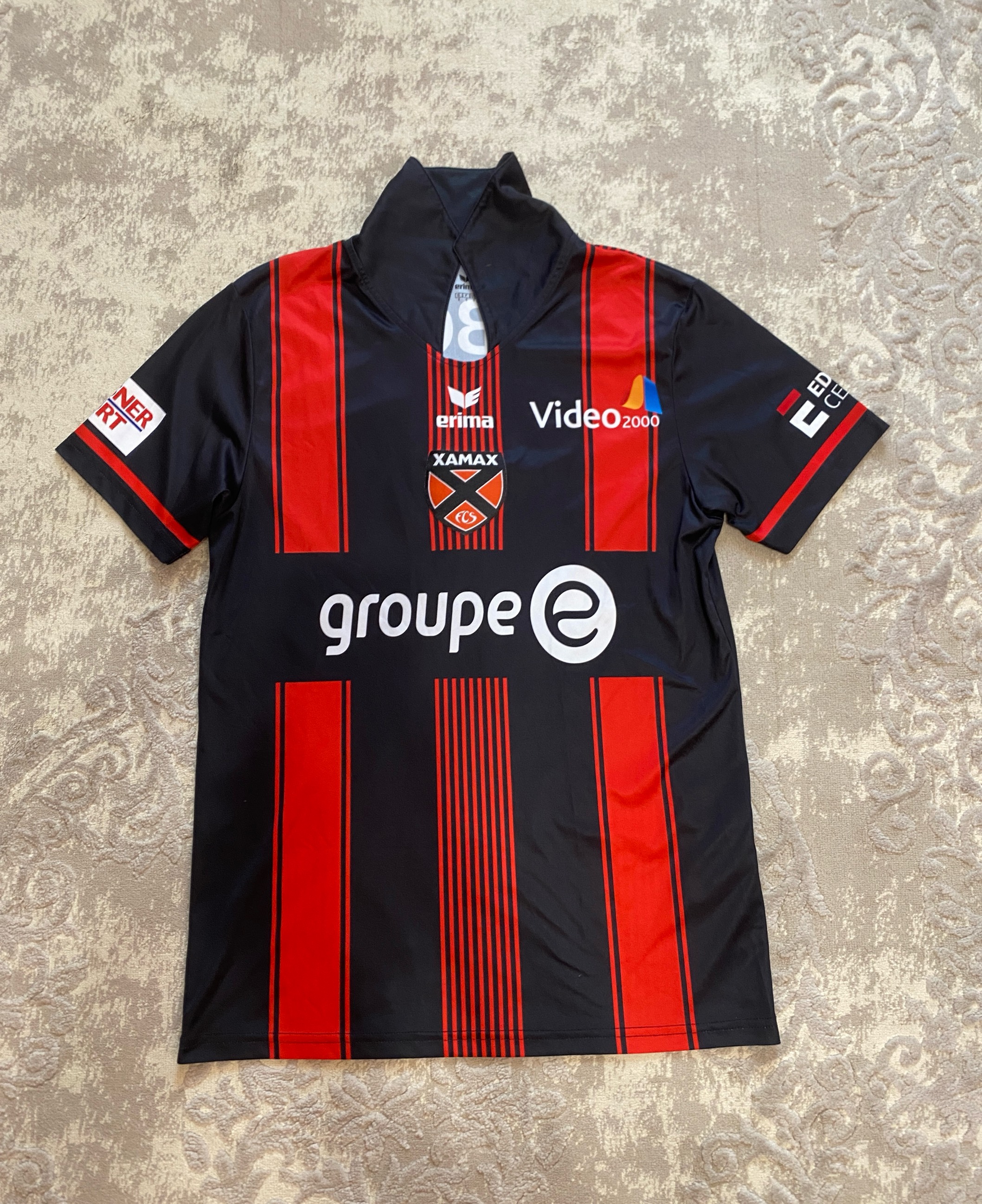 Football shirt soccer Neuchâtel Xamax FC 2016/2017 Erima jersey Switzerland Red