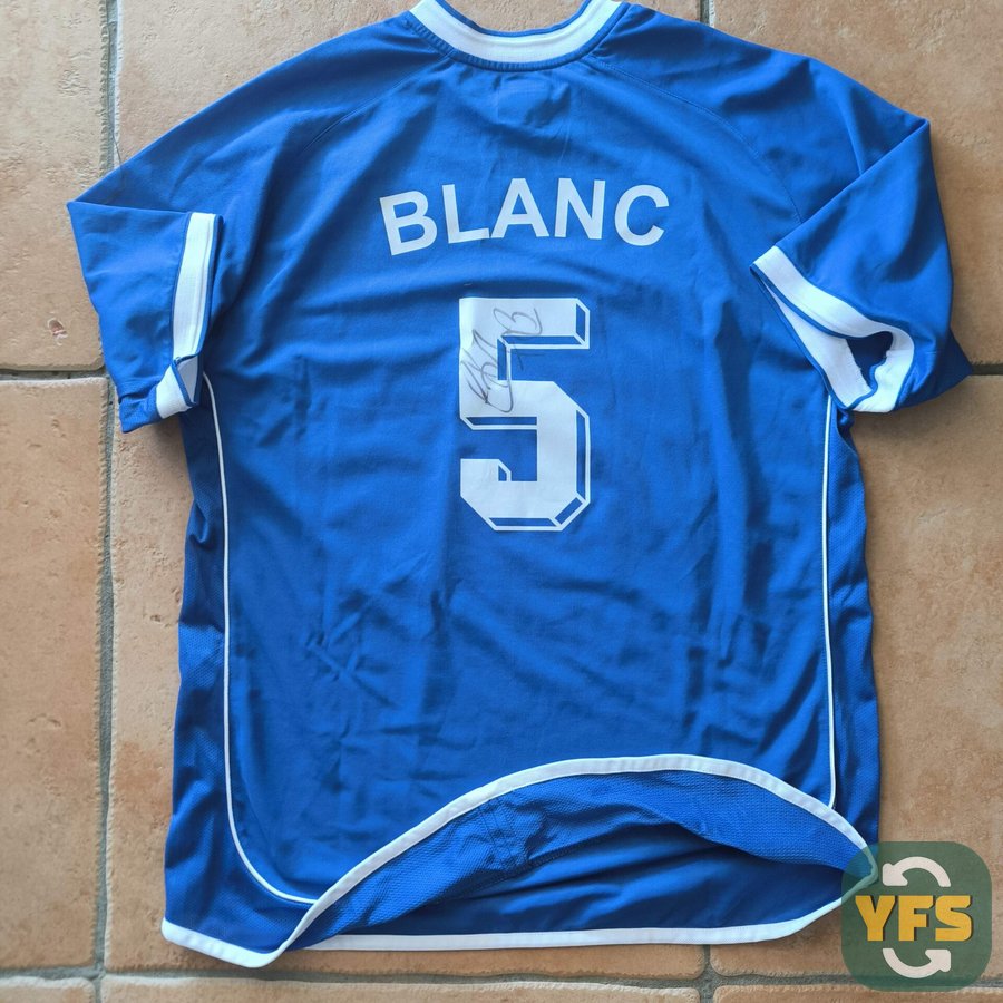 Maillot Laurent Blanc jubilé Vincent Guérin