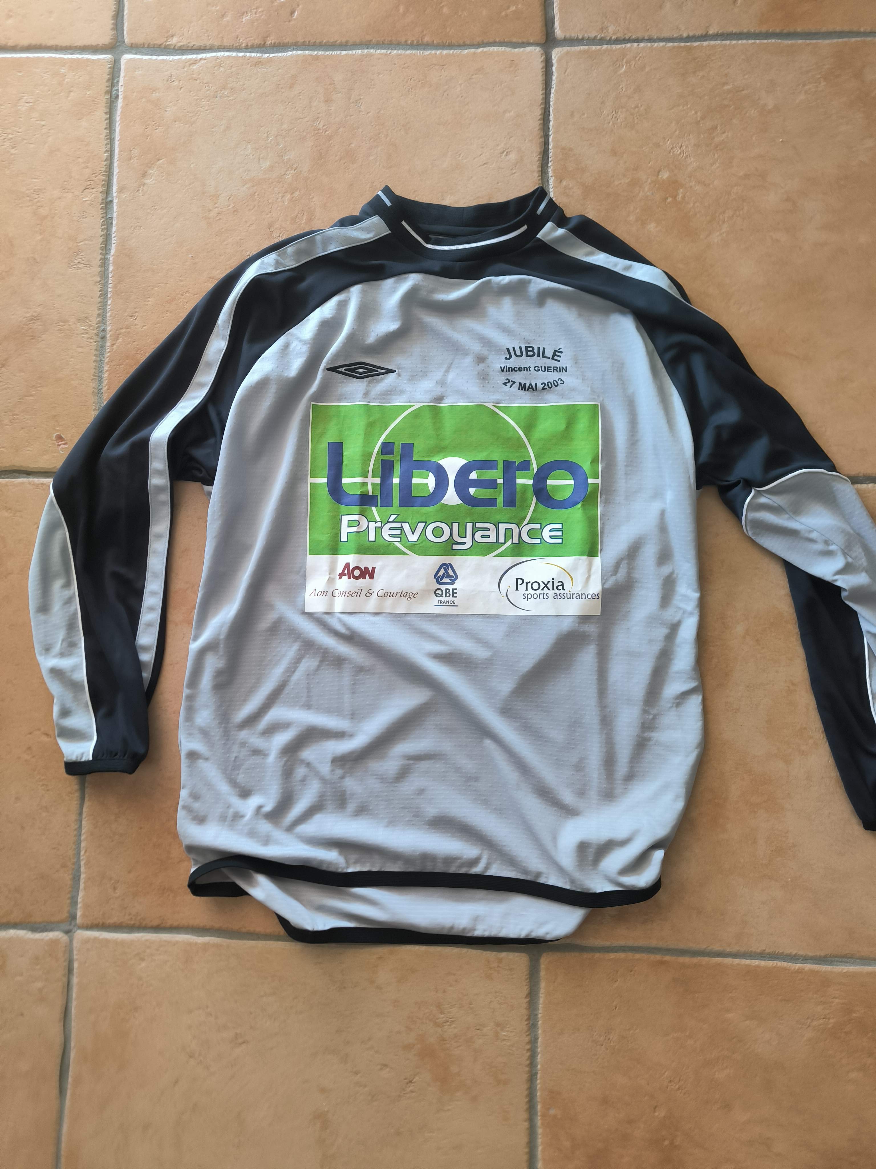 Maillot Dutruel jubilé Vincent Guérin