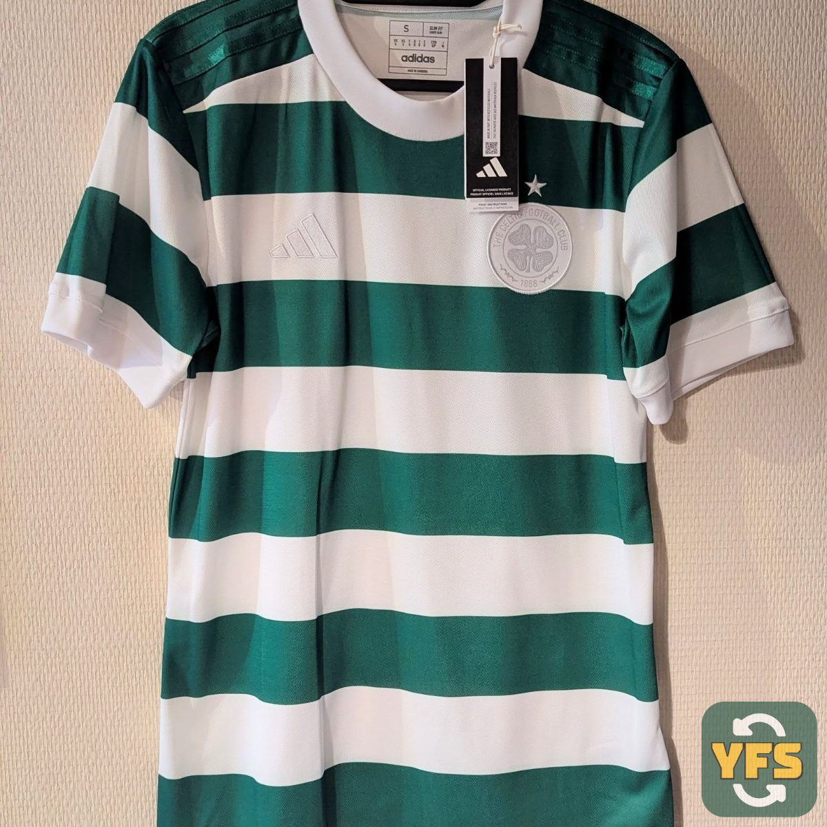 Maillot du celtic football club collector 2023 anniversaire 120 years of hoops
