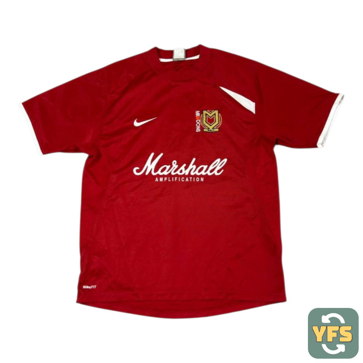 Jersey Milton Keynes Dons FC 2007/08 Nike Vintage