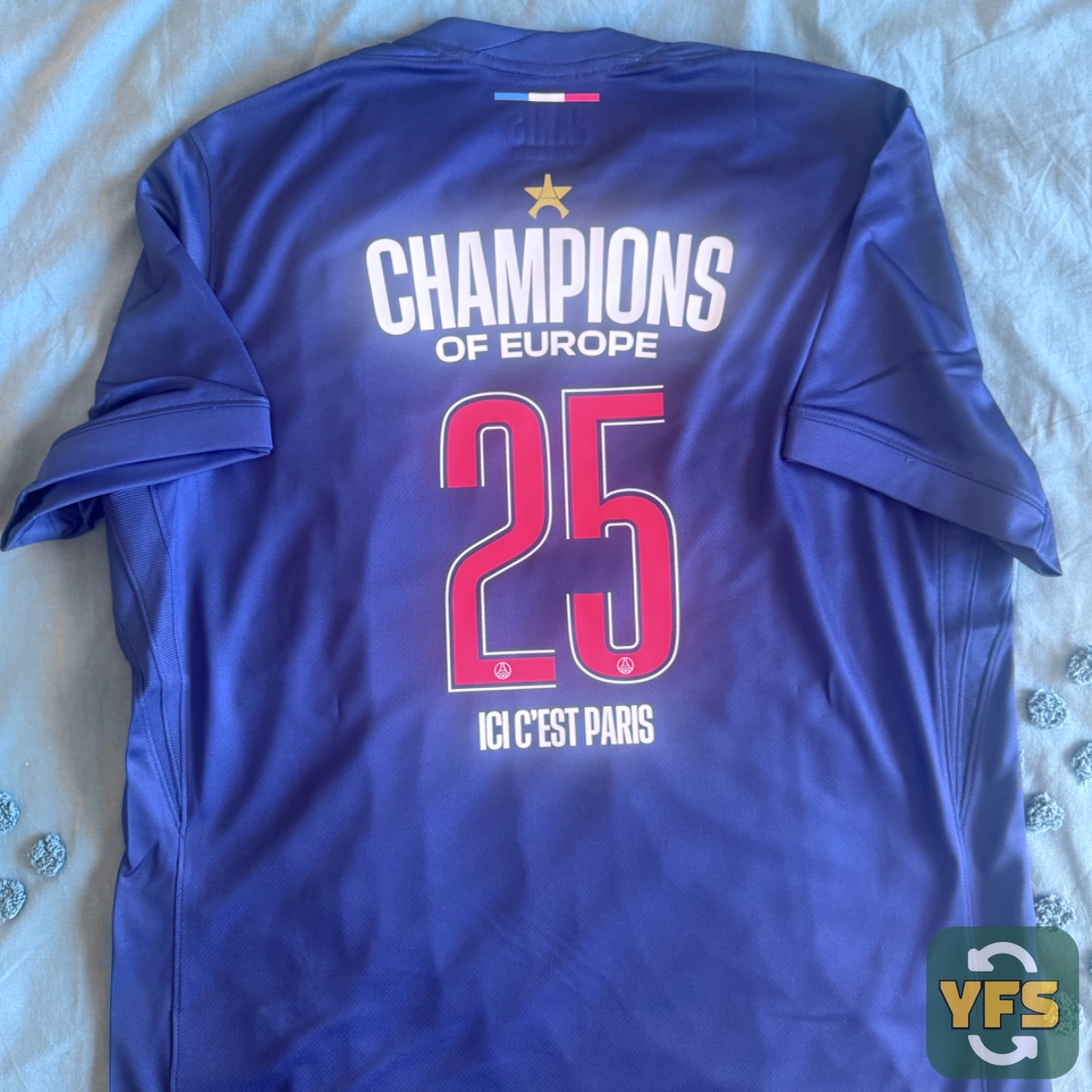 Maillot PSG Champions 25