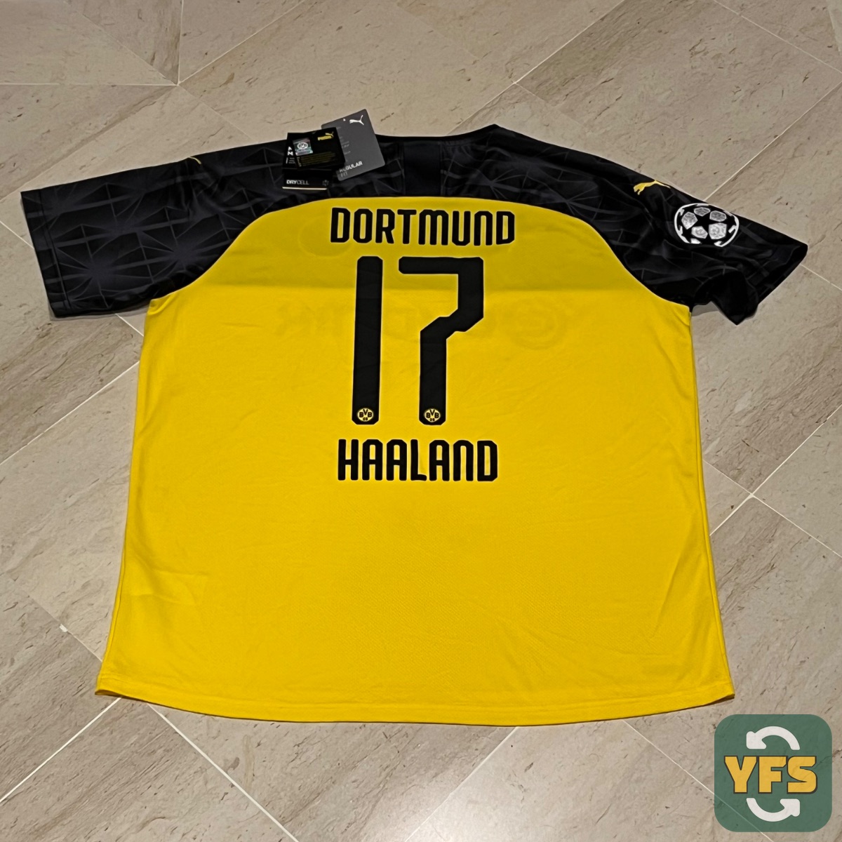 Borussia Dortmund 2019-2020 Special edition Store Version Puma Haaland #17 - YourFootballShirt - Photo 1