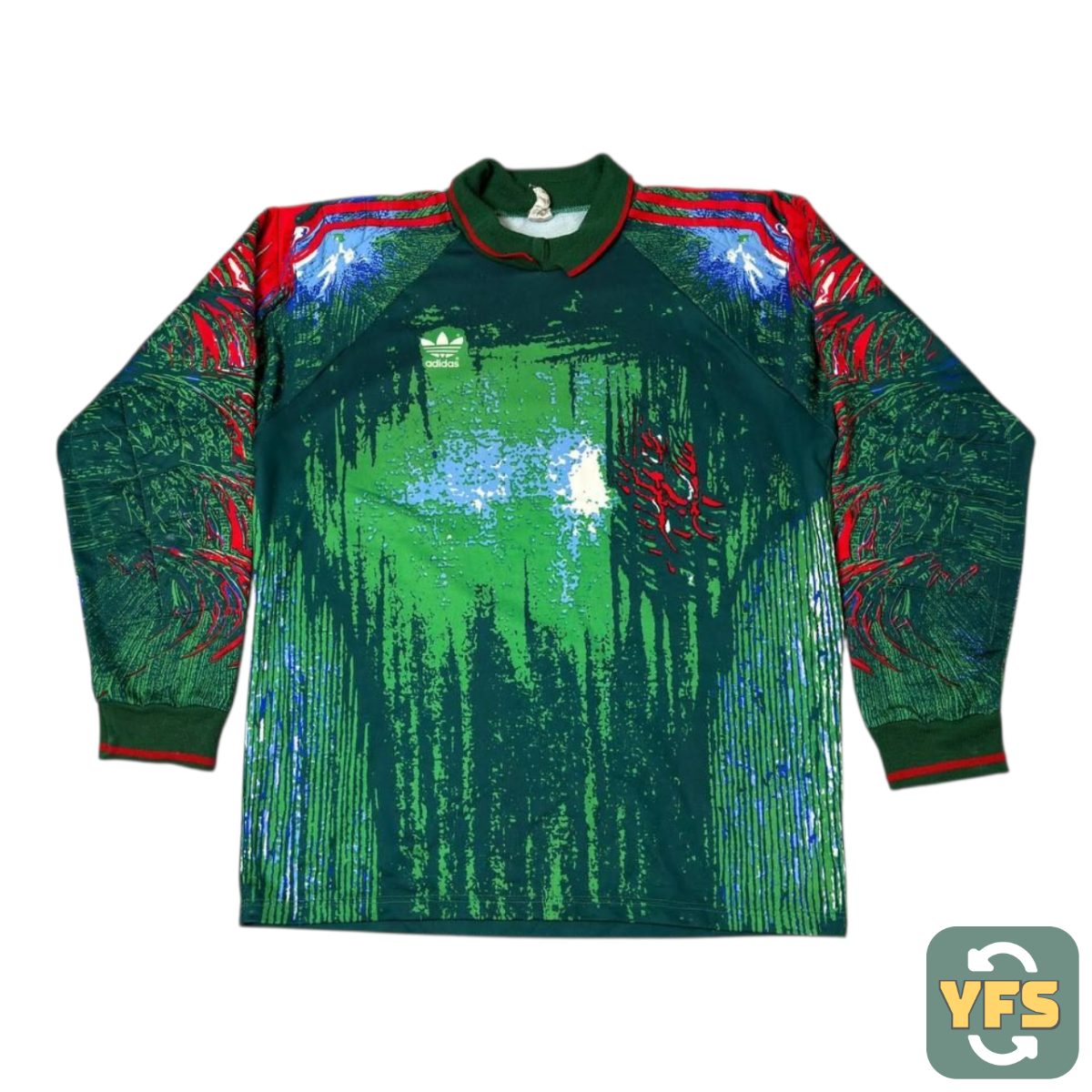 Jersey GK Template France Adidas 1992 Vintage