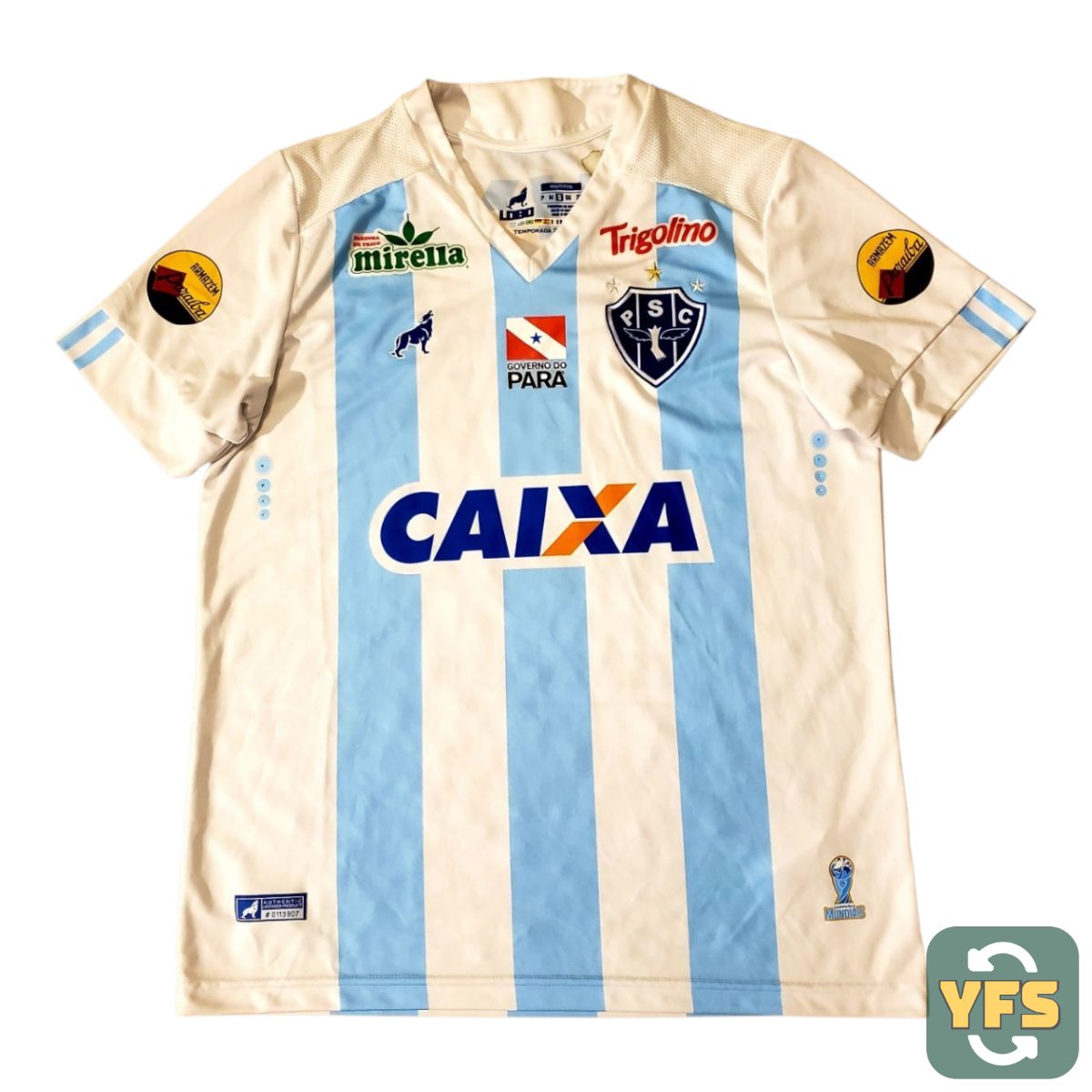 Match Worn Jersey Paysandu 2018 Brazil Mirella