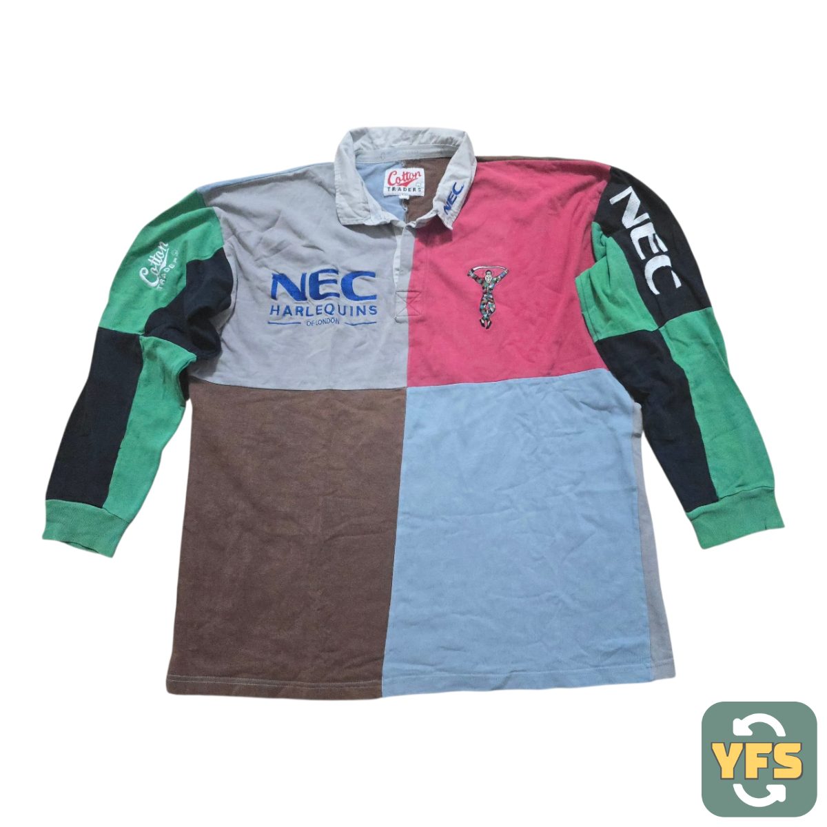 Jersey Harlequins Rugby 1997/98 Cotton Traders Vintage