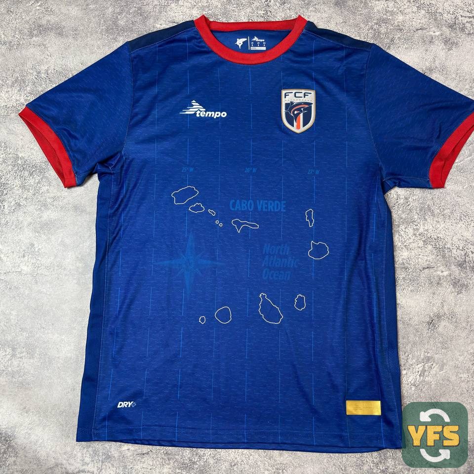 Jersey Cap Vert Soccer 2024/25 Tempo